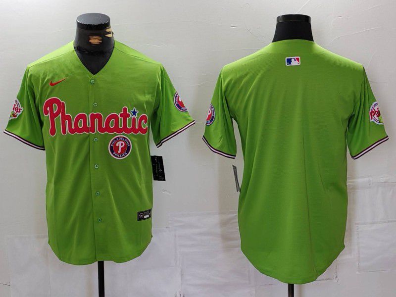 Men Philadelphia Phillies Blank Green Jointly 2024 Nike MLB Jersey style 8021->youth mlb jersey->Youth Jersey